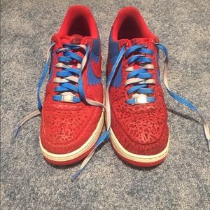 spider man air force ones